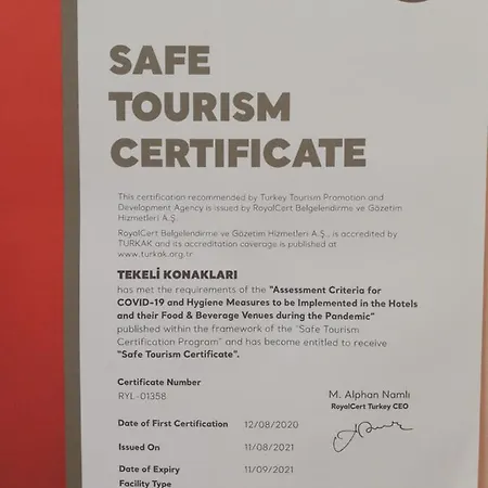 Hotell Tekeli Konaklari Antalya